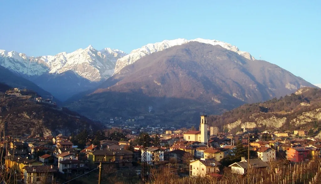 Panorama di Cividate Camuno in Val Camonica