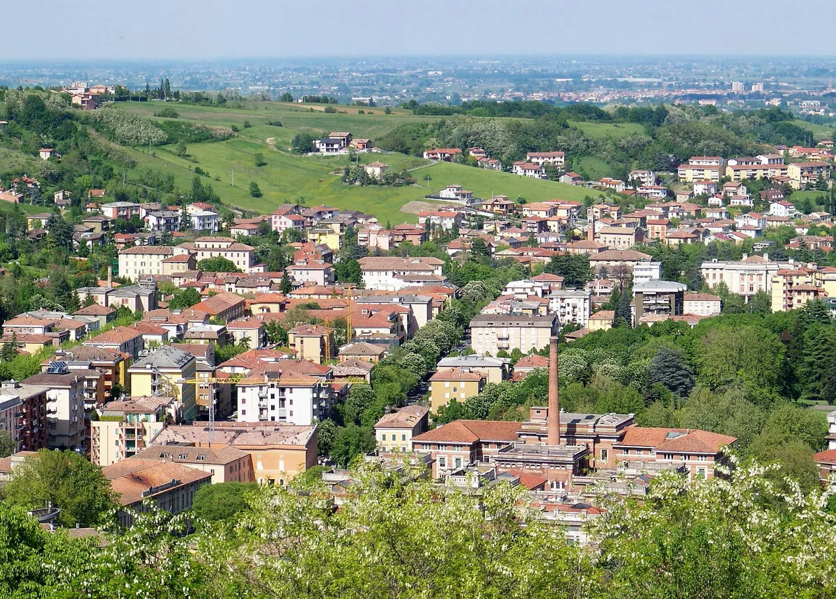 Salsomaggiore Terme tra le colline parmensi